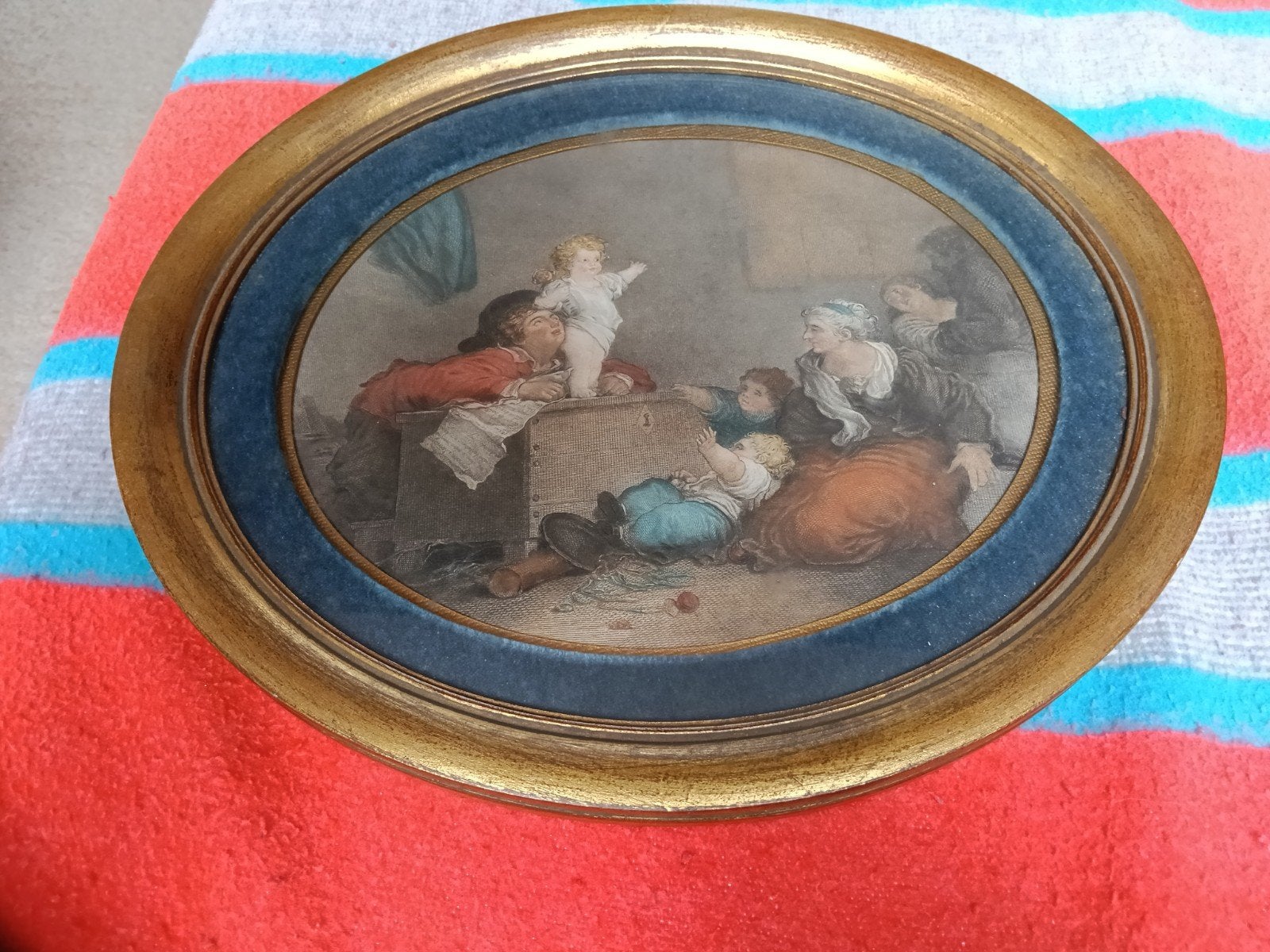 Peinture, Antiquités & Art, Antiquités | Bronze & Cuivre, Enlèvement ou Envoi