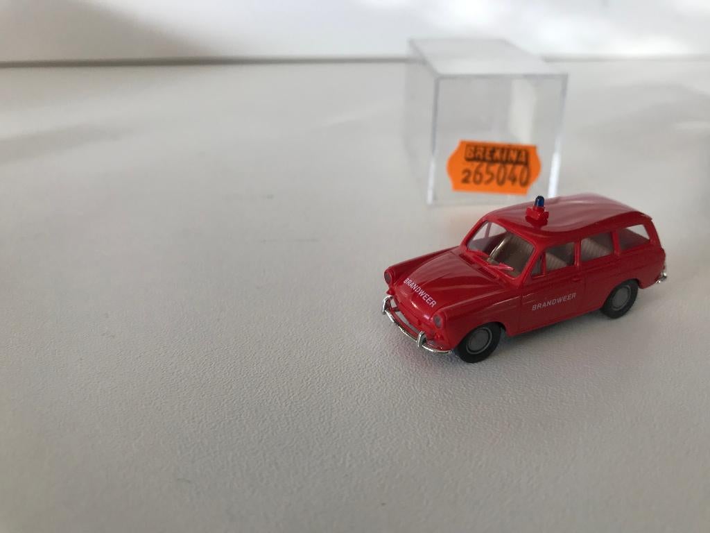 VOLKSWAGEN VARIANT - BRANDWEER - BREKINA - 1:87, Envoi, Neuf, Voiture, Brekina