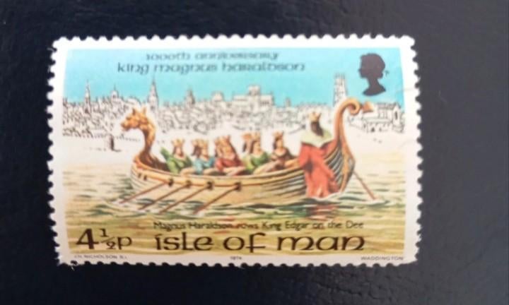New Isle of Man stamp - vessel, Postzegels en Munten, Verzenden