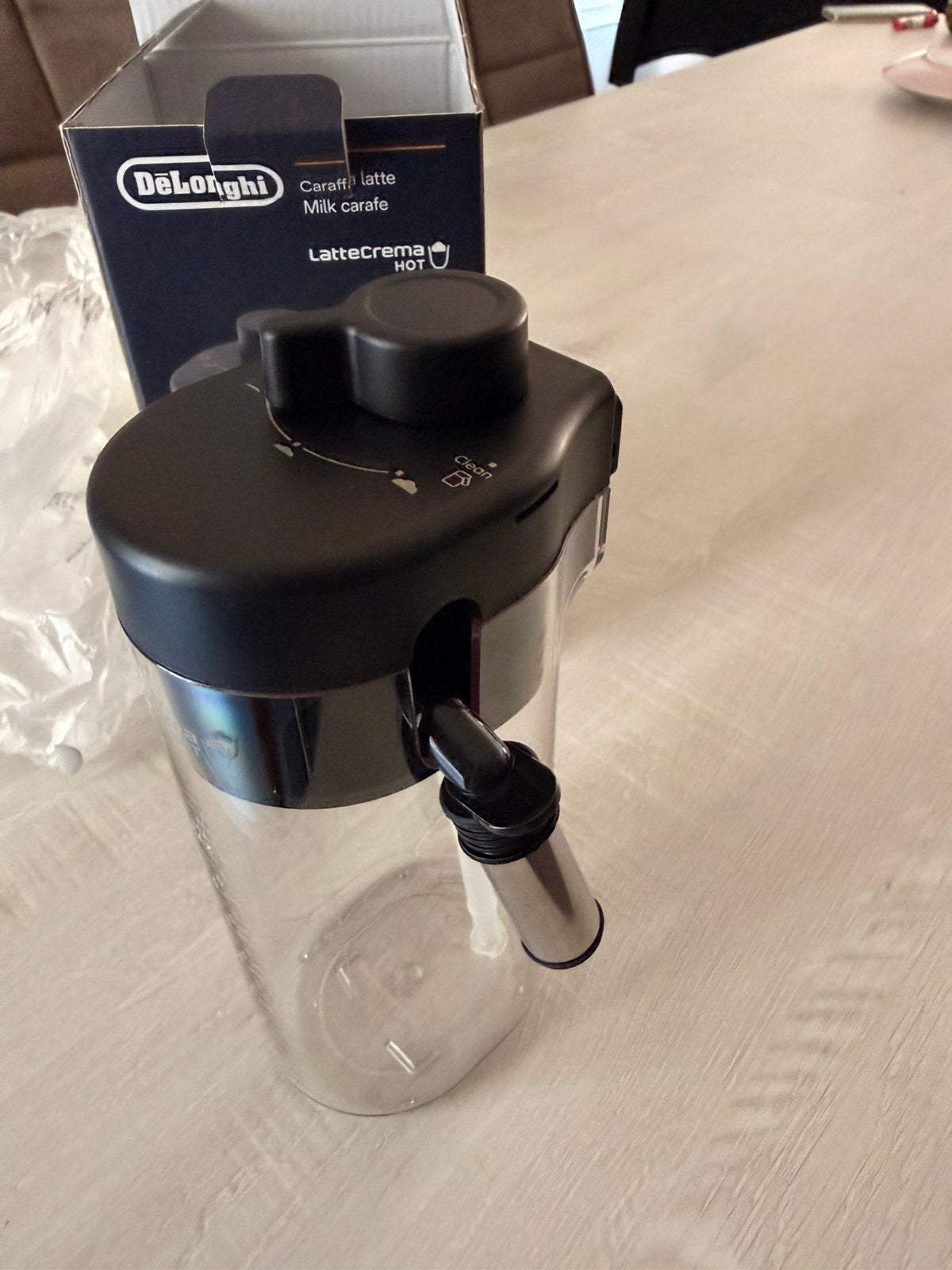 Carafe de lait delonghi, Electroménager, Enlèvement, Comme neuf