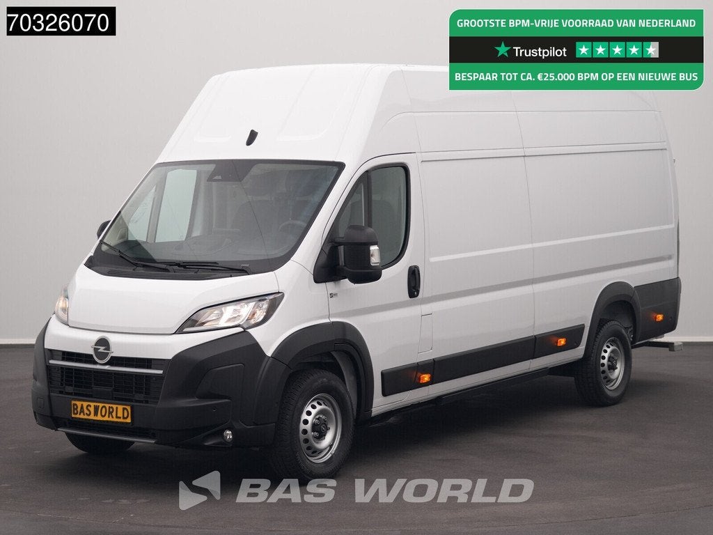 Opel Movano-e Elektrisch 110kWh 475km Stadsbereik Snelladen, Autos, Camionnettes & Utilitaires, Entreprise, Achat, Caméra de recul