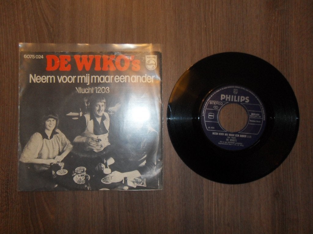 De Wiko's - Neem voor mij maar een ander, CD & DVD, Vinyles | Néerlandophone, Enlèvement ou Envoi, Utilisé, 7 inch, Chanson réaliste ou Smartlap