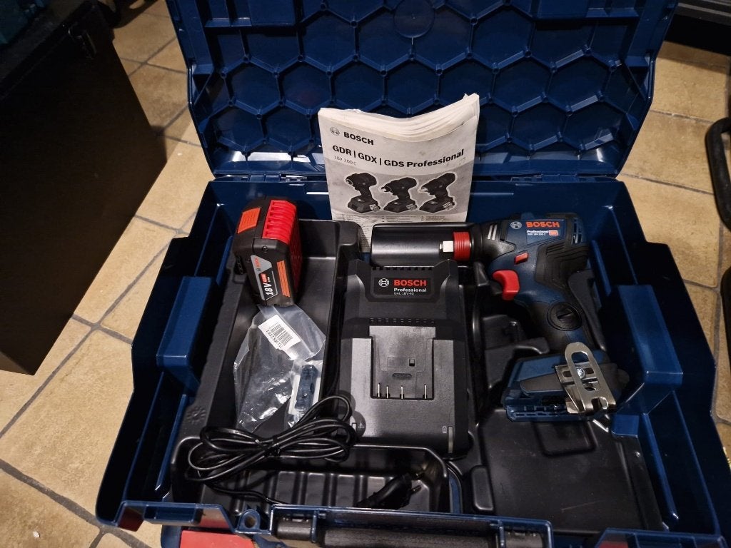 Visseuse a choc bouloneuse bosch gdx  + batterie + chargeur, Bricolage & Construction, Enlèvement, Neuf, Autres types