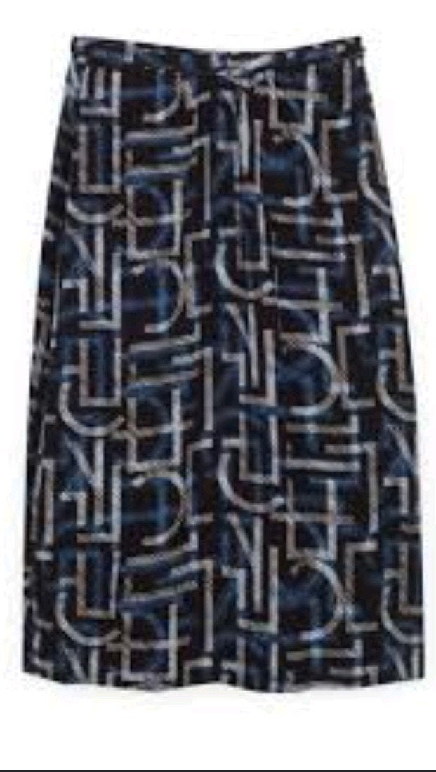 Cks wikkelrok 38/M, Maat 38/40 (M), Blauw, Ophalen of Verzenden, CKS