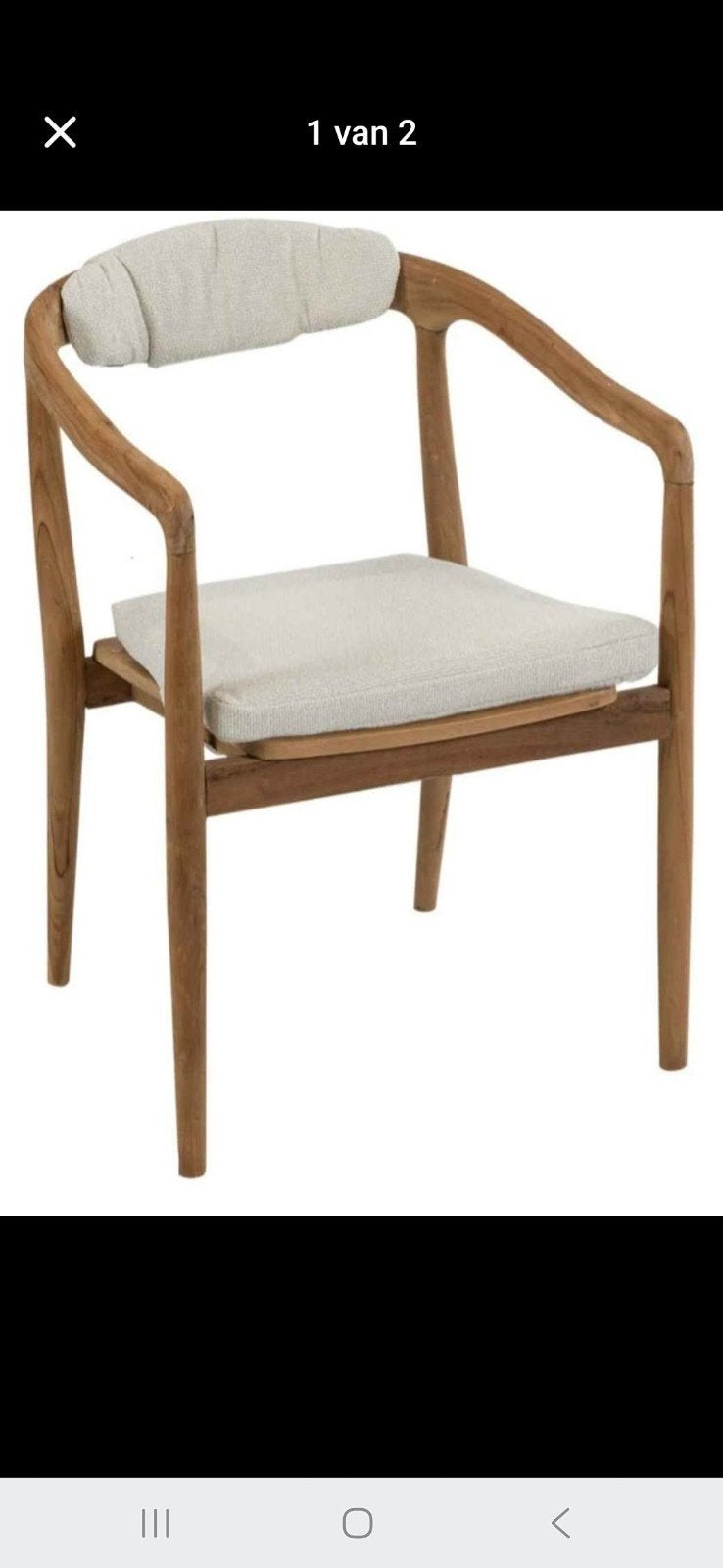 Nouveaux coussins de chaise de jardin, Maison & Meubles, Enlèvement