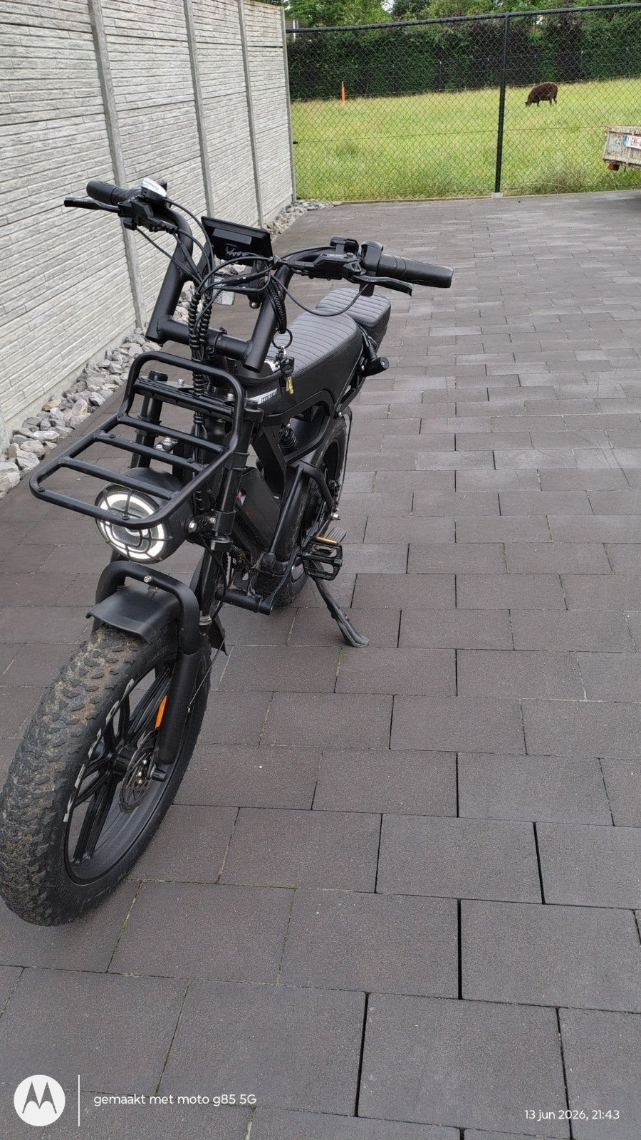 Fatbike v20 pro limited edition, Ophalen