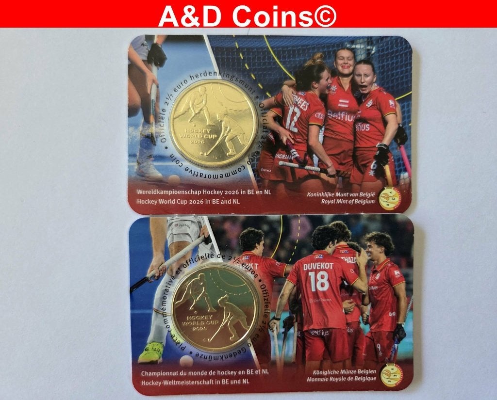 Belgie 2,50 Euro Coincard 2026, Ophalen of Verzenden, België, Overige waardes, Losse munt