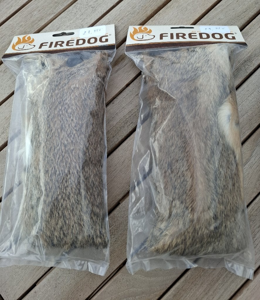 dummy konijnenvacht 1000 gr 2 stuks, Dieren en Toebehoren, Ophalen of Verzenden, Nieuw, Apporteerspeelgoed, Overige merken