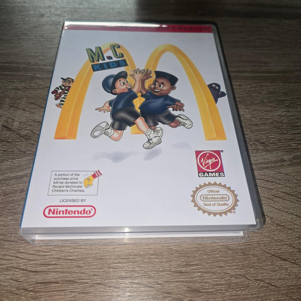 M.C Kids NES Game Case, Consoles de jeu & Jeux vidéo, Jeux | Nintendo NES, Envoi