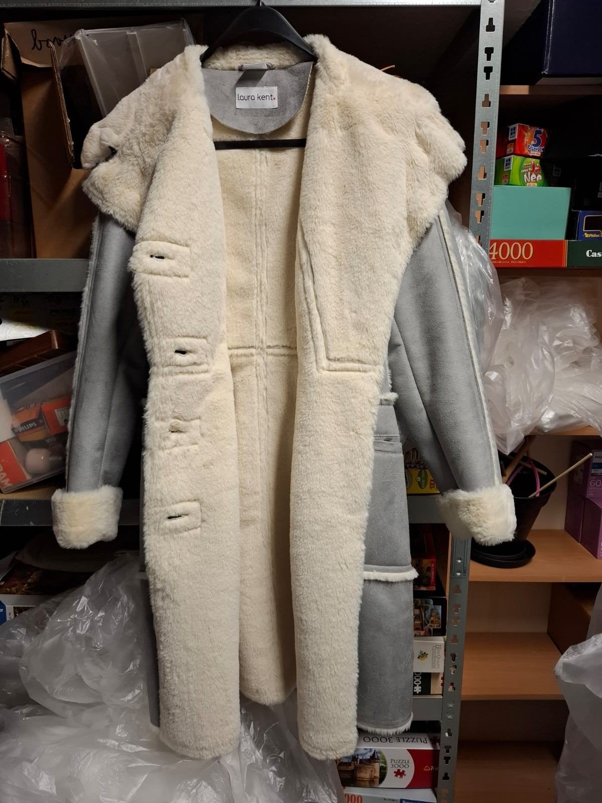Imitatie bontjas, Kleding | Dames, Ophalen, Maat 38/40 (M)