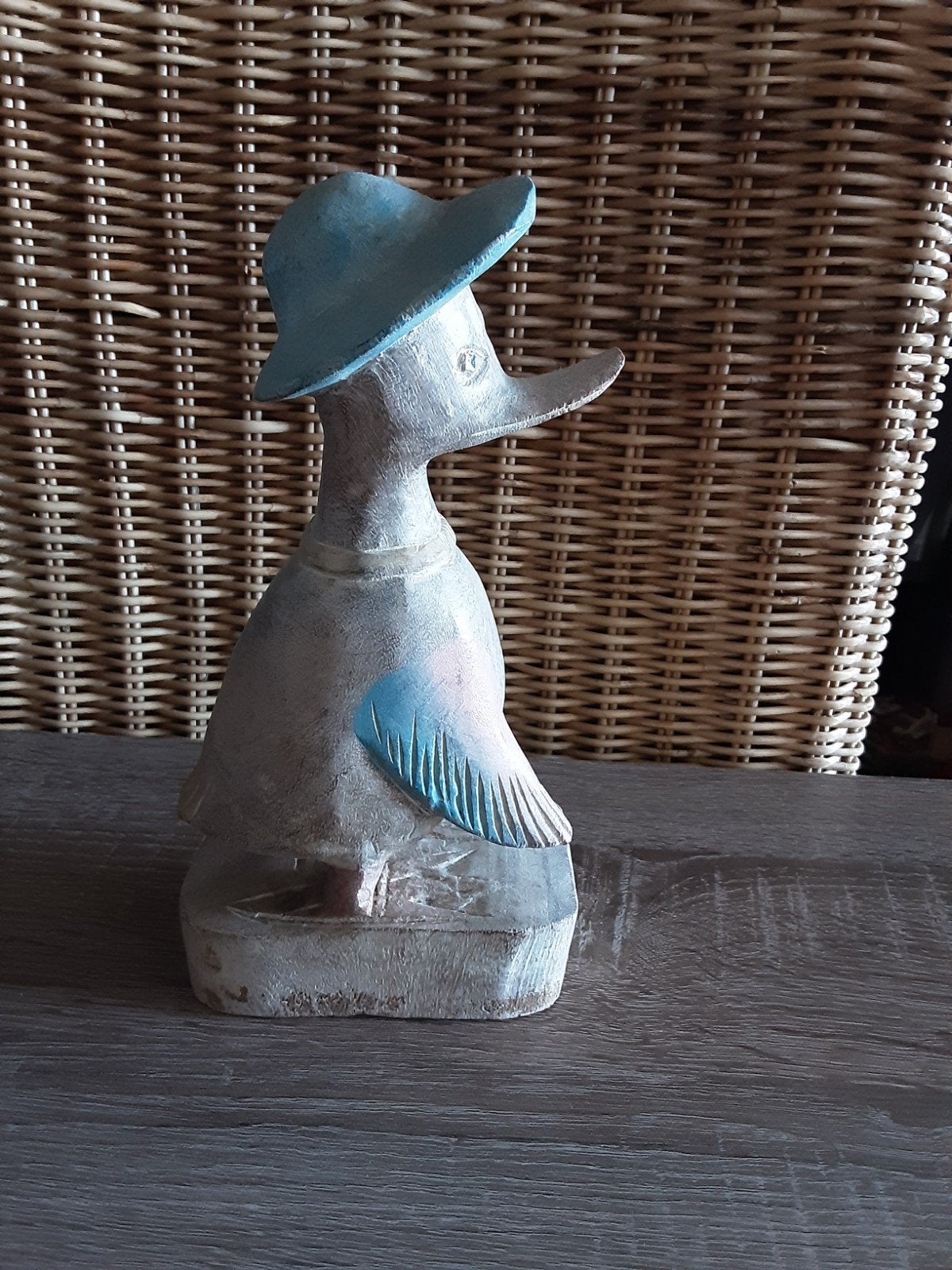 Houten eend, Enlèvement