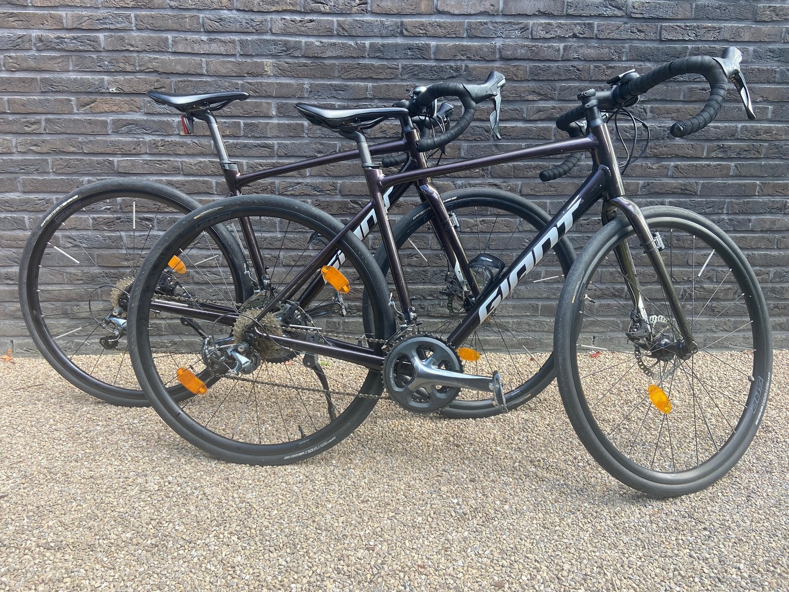 2x Giant Contend AR 2 (2022) – Shimano – mooie staat, Vélos & Vélomoteurs, Enlèvement, Utilisé
