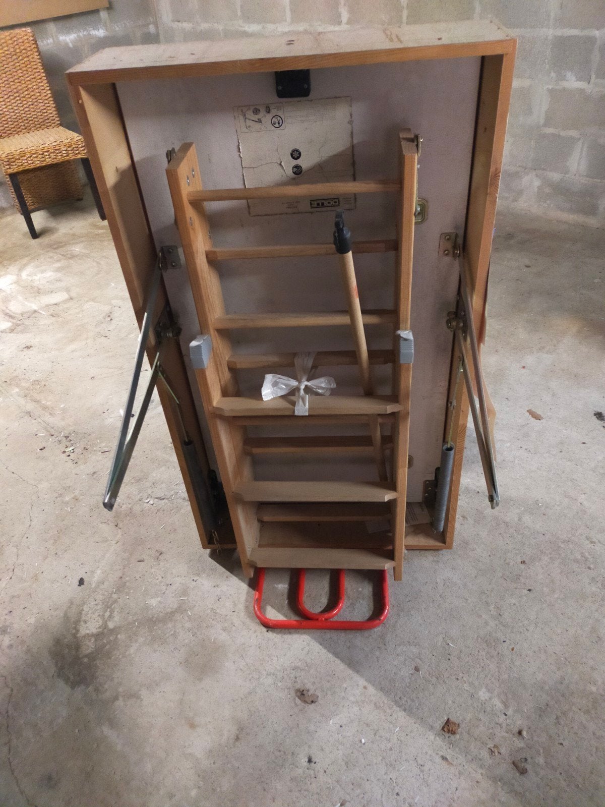 vlizotrap te koop, Ophalen