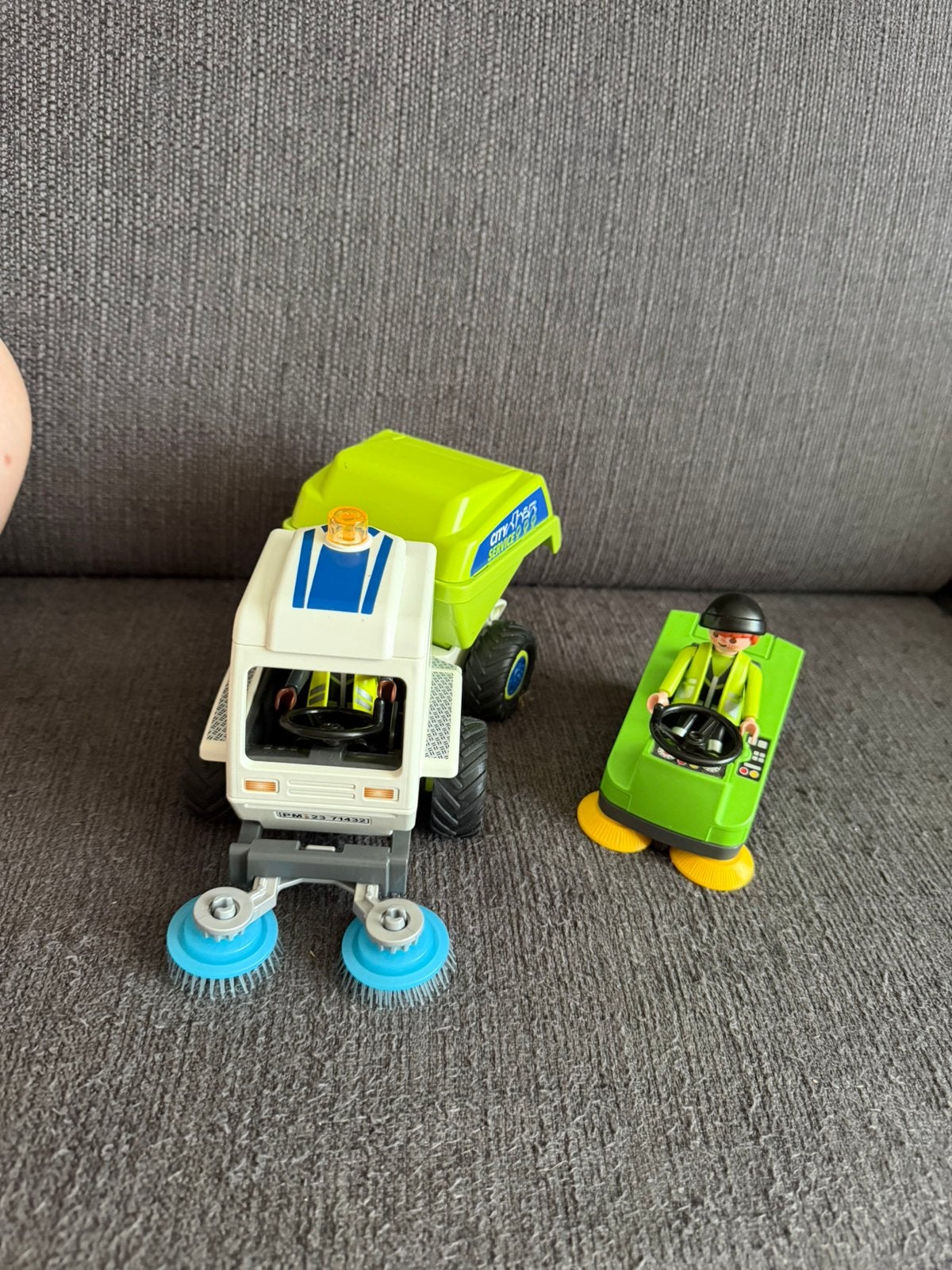 Playmobil City Service schoonmaakvoertuigen, Ophalen, Zo goed als nieuw