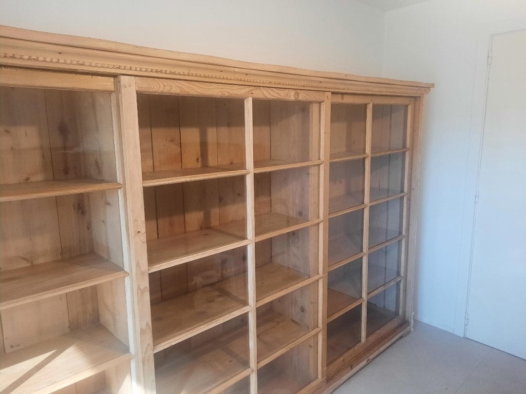 Bibliotheekkast, Ophalen, Grenenhout, 200 cm of meer, Tijdloos