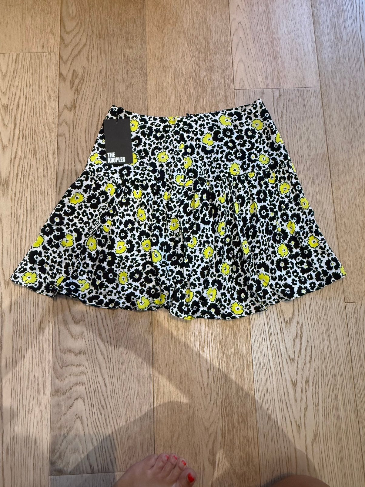 Nieuw 165€ the kooples rokje t1, Kleding | Dames, Rokken, Zo goed als nieuw, Geel, Ophalen of Verzenden