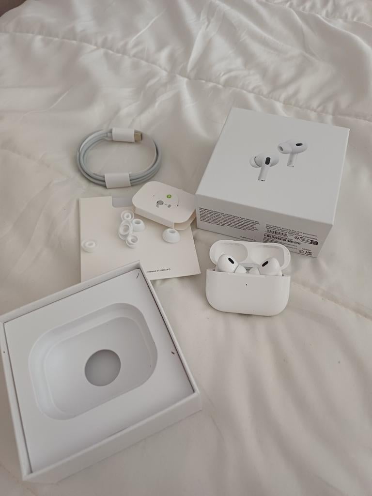 Apple AirPods Pro (2e generatie), Audio, Tv en Foto, Hoofdtelefoons, Overige merken, Draadloos, Bluetooth, Ophalen of Verzenden