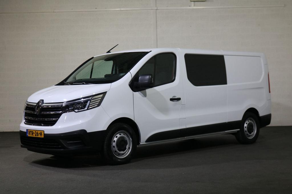 Renault Trafic 2.0 Blue dCi 150pk L2 H1 Advance DC, Renault, Wit, Te koop, 189 g/km