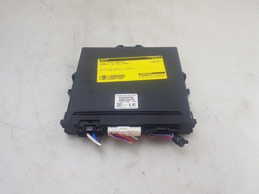 START/STOP SCHAKELAAR Peugeot 108 (01-2014/-) (|892600H030|), Kontakt-peugeot@peugeot.com, Gebruikt, Peugeot Deutschland GmbH