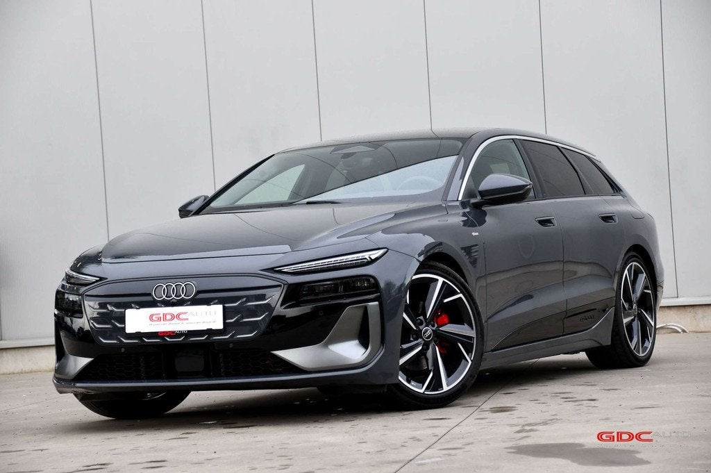Audi A6 e-tron A6 Avant E-Tron l S-line l Trekhaak l Head-Up, Auto's, Audi, Automaat, Achterwielaandrijving, Gebruikt, Zwart