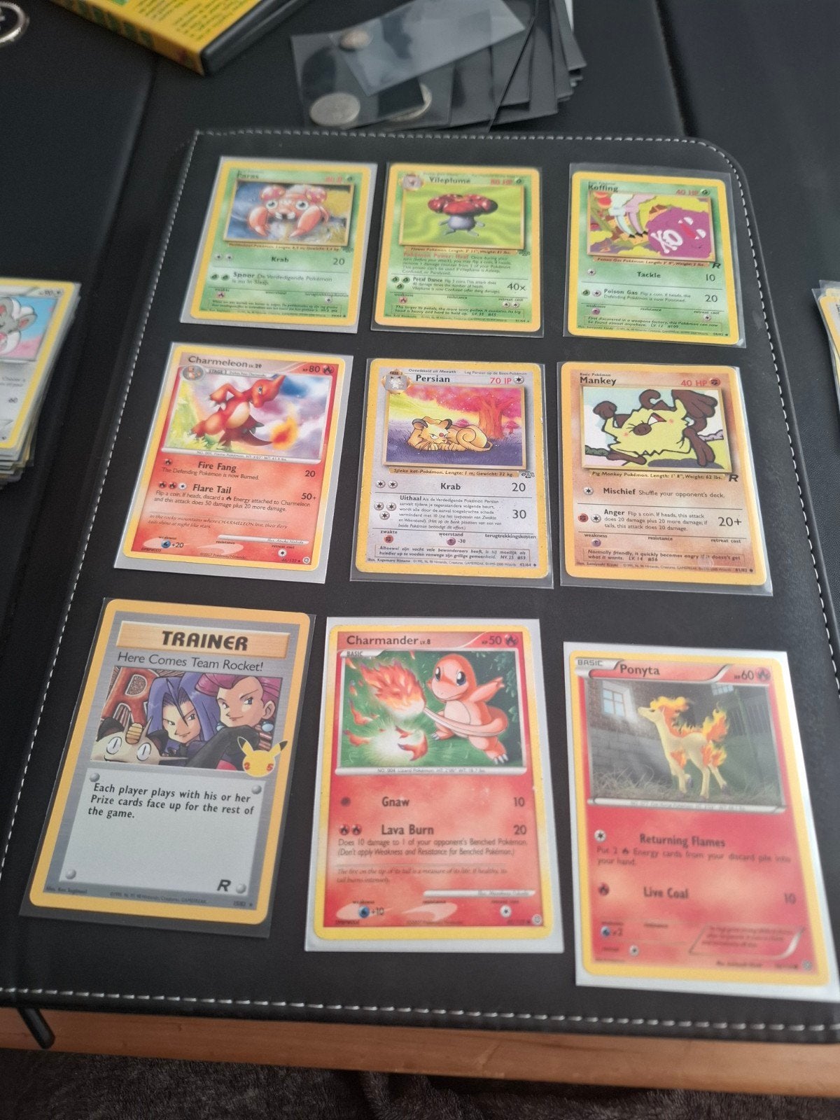 1. Collection de cartes Pokémon (48 cartes) — Vintage Base S, Enlèvement ou Envoi