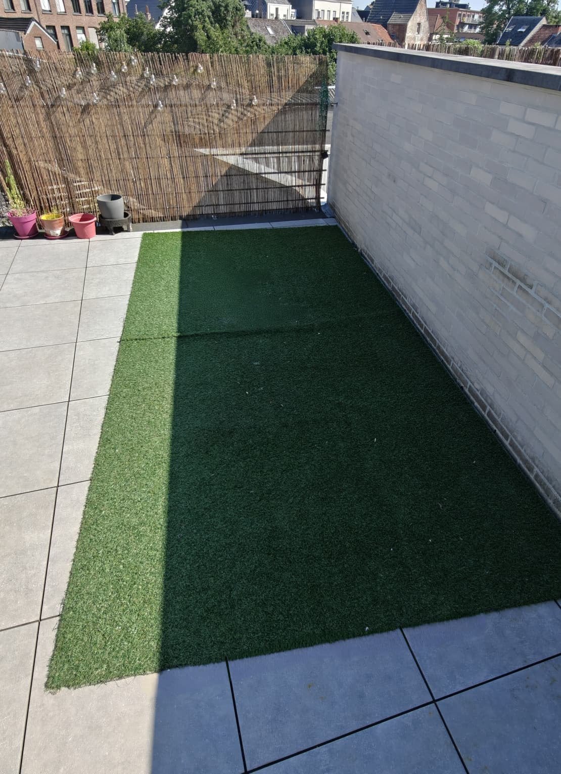 Terrasmat, Tuin en Terras, Gras en Kunstgras, Ophalen, Zo goed als nieuw