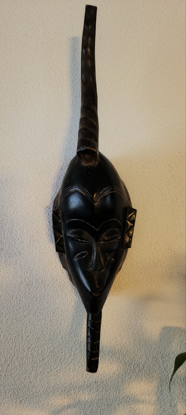 antiek Afrikaans Baule masker Ivoorkust, Antiek en Kunst, Afrika, Ophalen of Verzenden, Masker