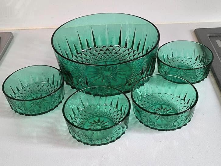 Vintage schalen, Ophalen of Verzenden, Glas