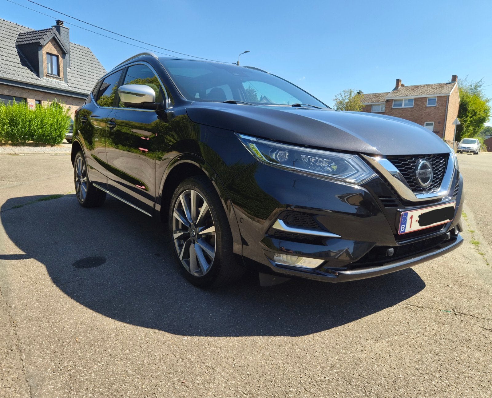 Nissan Qashqai 1.5 dci N tech tekna+ volledige optiegarantie, Voorwielaandrijving, 4 cilinders, 110 g/km, Zwart