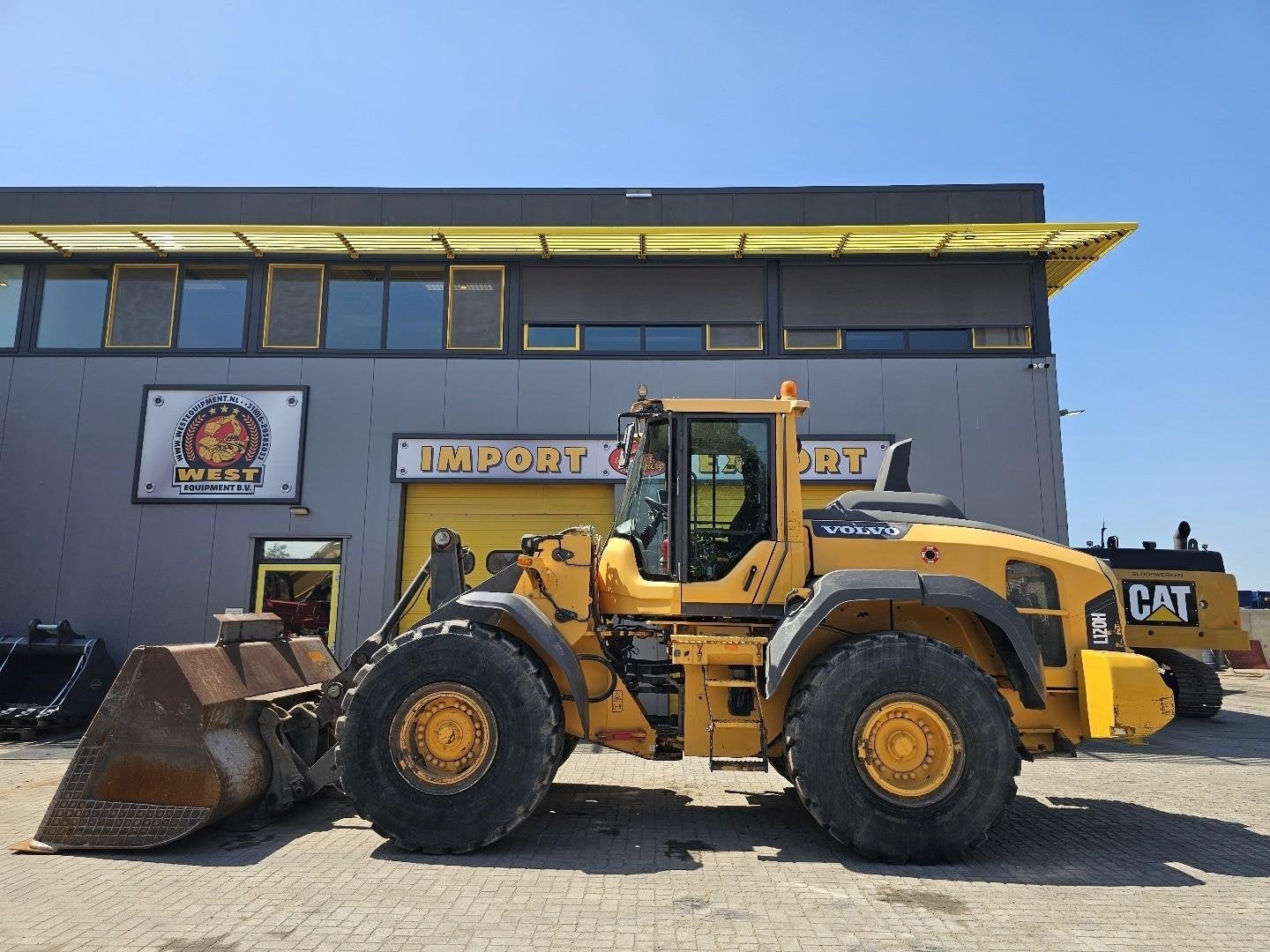 Volvo L120H WE1722, Chargeuse sur pneus ou Chouleur