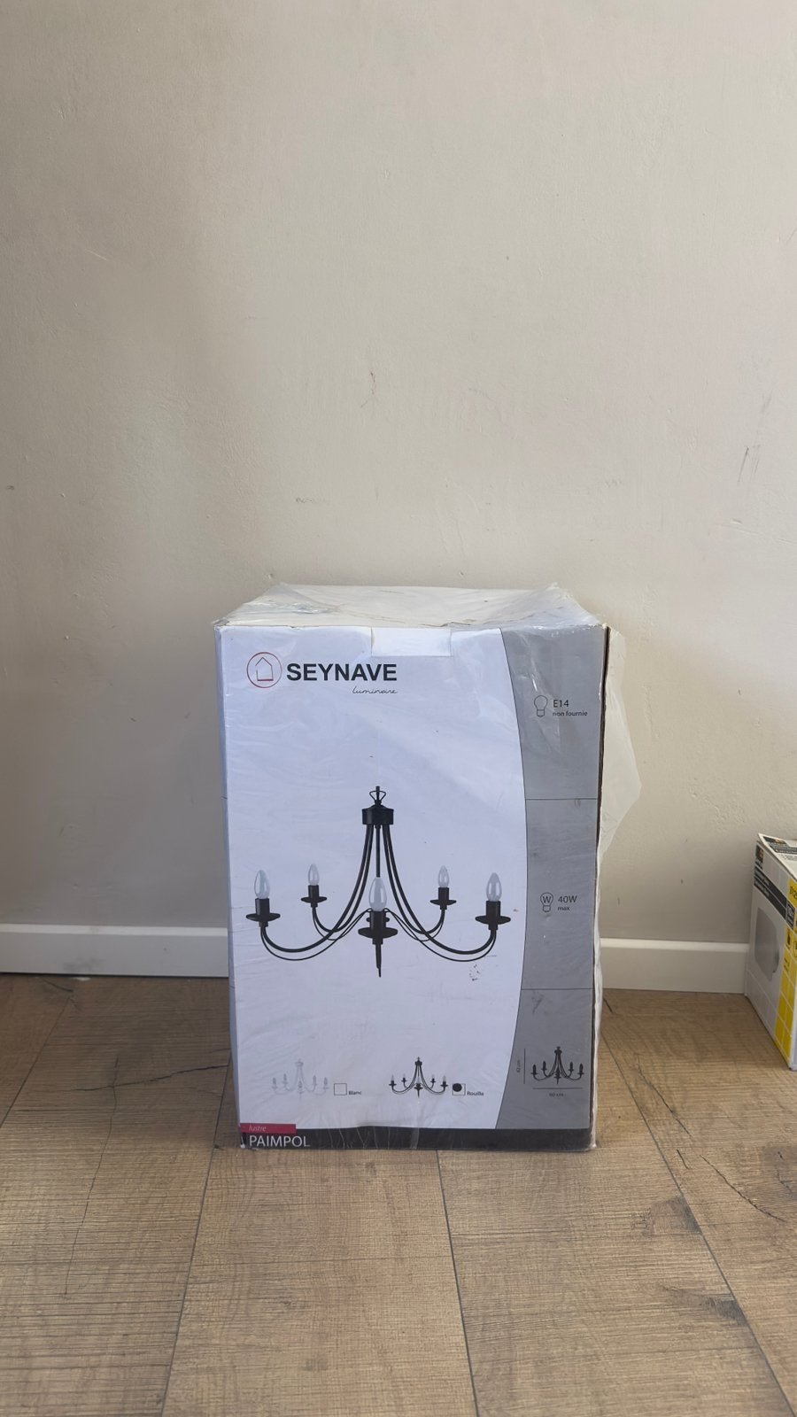 Seynave lamp, Huis en Inrichting, Lampen | Hanglampen, Ophalen, E14 (klein), Nieuw, Klasiek