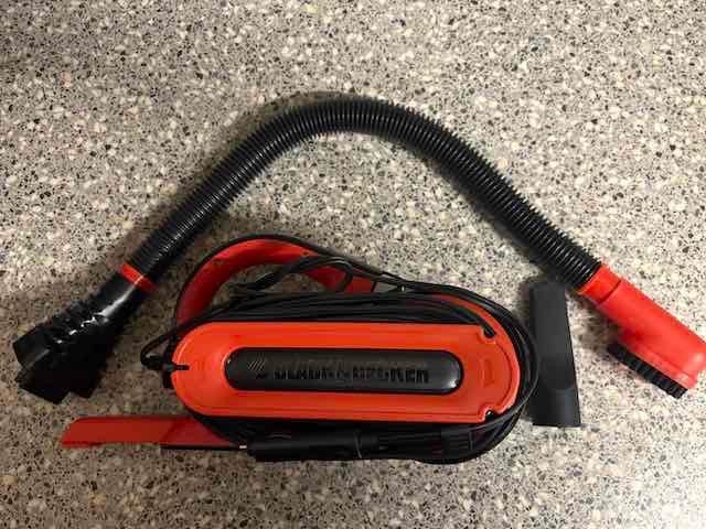 Auto stofzuiger Black en Dekker, Ophalen, Kruimeldief, Nieuw, Reservoir