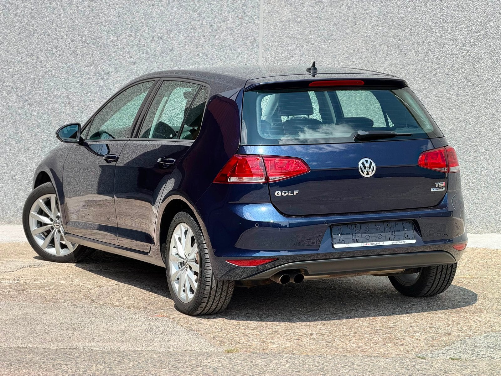 Volkswagen Golf 7 1.4 TSI essence HighLine Garantie 12 Mois, Blauw, Bedrijf, Berline, 5 deurs