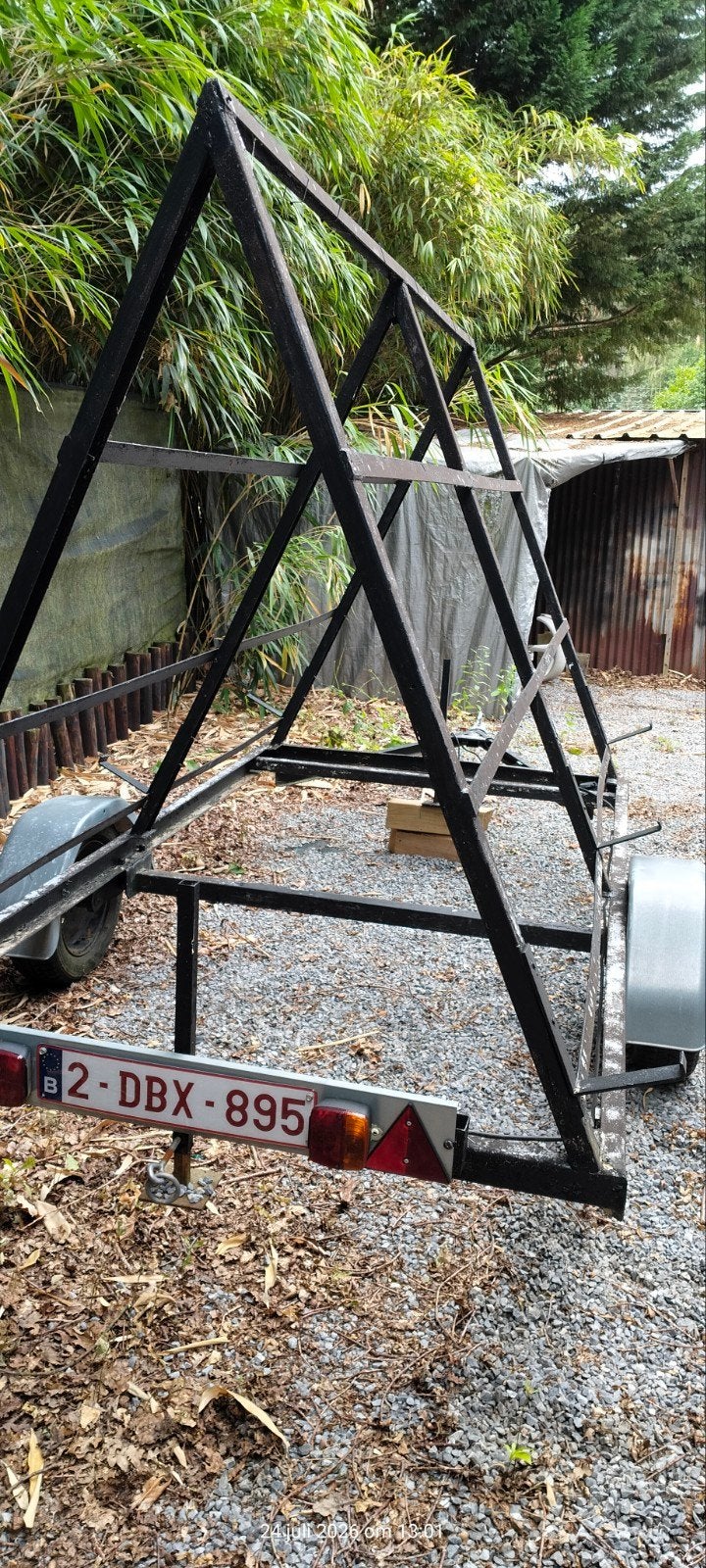 Reclame aanhangwagen, Auto diversen, Aanhangers en Bagagewagens, Ophalen