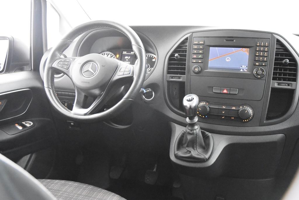 Mercedes Vito 111 CDi Lang *1ste Eigenaar*5-Zits*, Auto's, Voorwielaandrijving, Stof, 4 cilinders, 2000 kg
