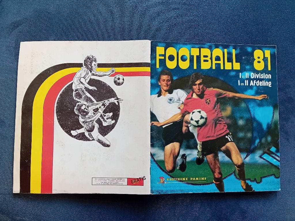 panini stickerboek Football 81, Ophalen of Verzenden, Zo goed als nieuw, Plaatje