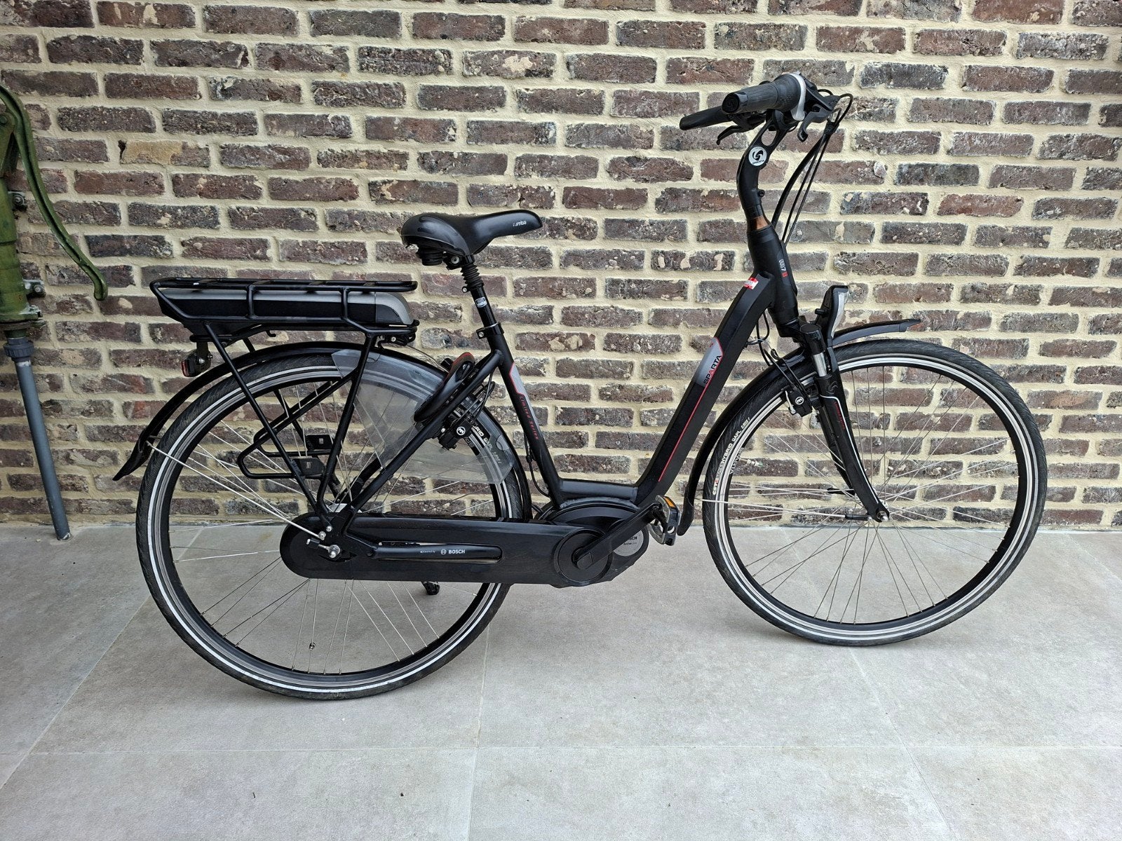 Elektrische damesfiets Sparta met Bosch middenmotor, Ophalen