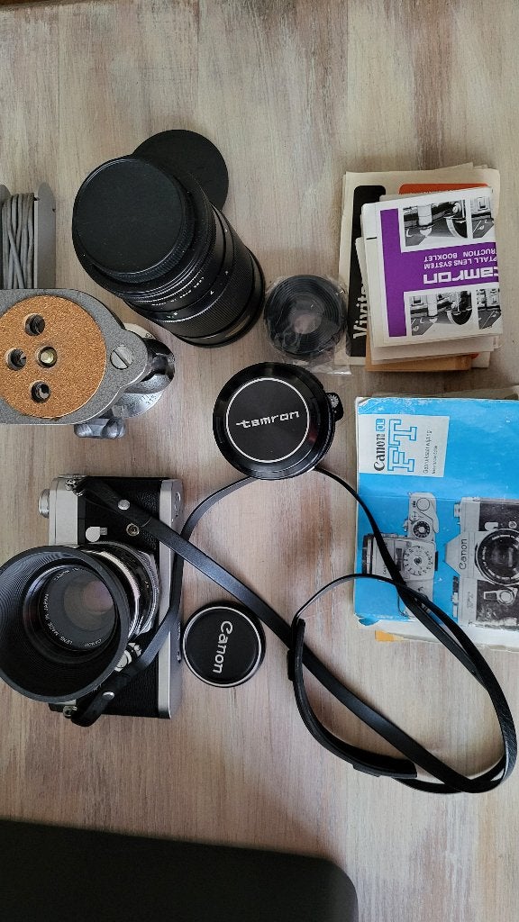 Fototoestel canon FT, Ophalen, Canon