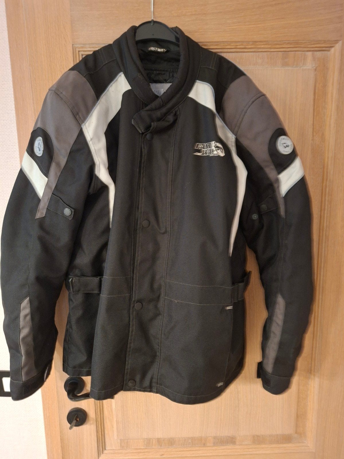 motor jas met extra binnen voering, Motoren, Ophalen, Jas | textiel, Heren, FASTWAY
