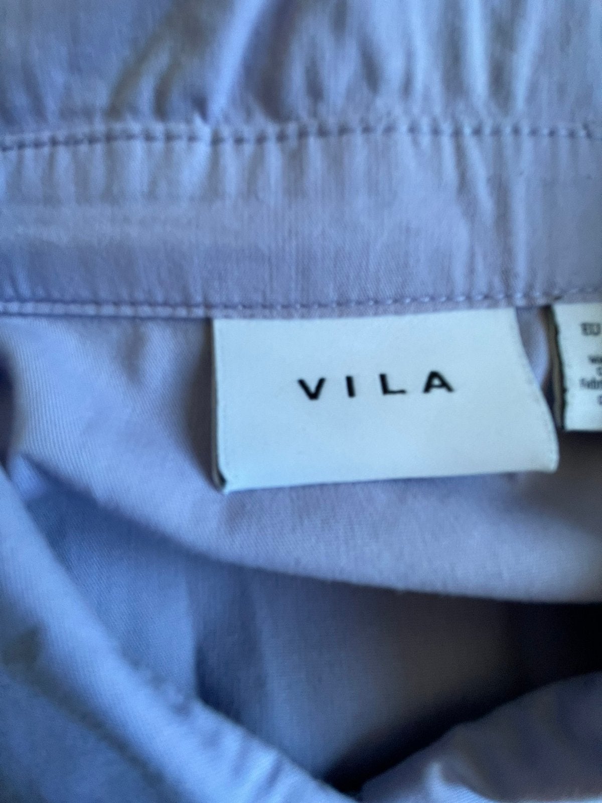 Vila blouse, Kleding | Dames, Ophalen of Verzenden, Zo goed als nieuw, Blauw, Blouse of Tuniek