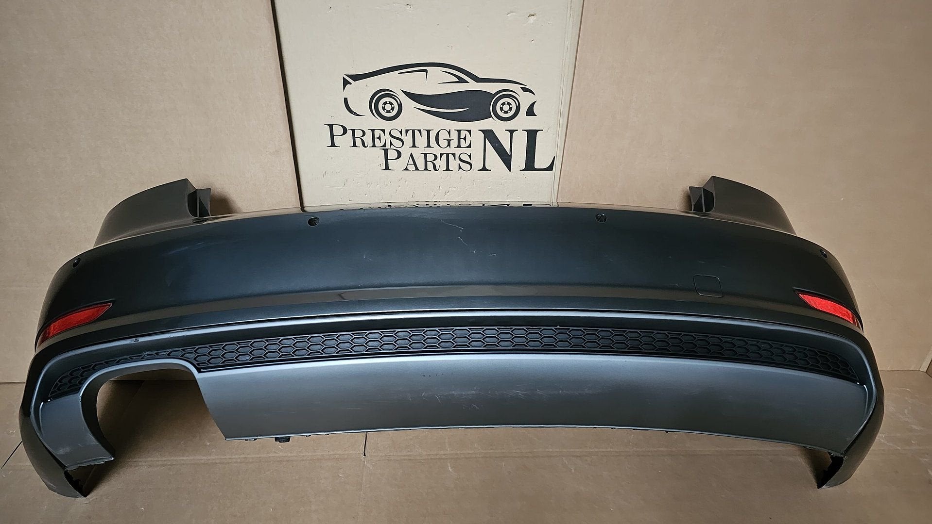 Achterbumper Audi A3 8V S-Line Sedan Cabrio 8V5807511C 6xPDC, Arrière, -, Audi, Utilisé