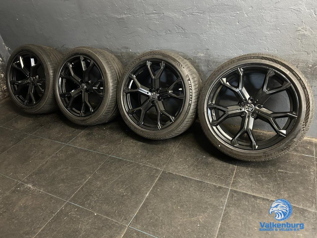 6-7mm! Originele BMW X5 X6 G05 G06 Style 741M 21 inch zwarte, Auto-onderdelen, Banden en Velgen, Gebruikt, -, 275 mm, -