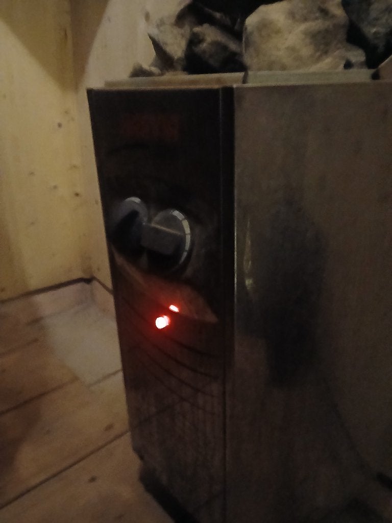saunakachel, Ophalen, Gebruikt