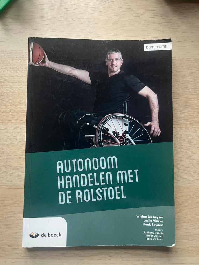 Autonoom handelen met de rolstoel, Boeken, Ophalen