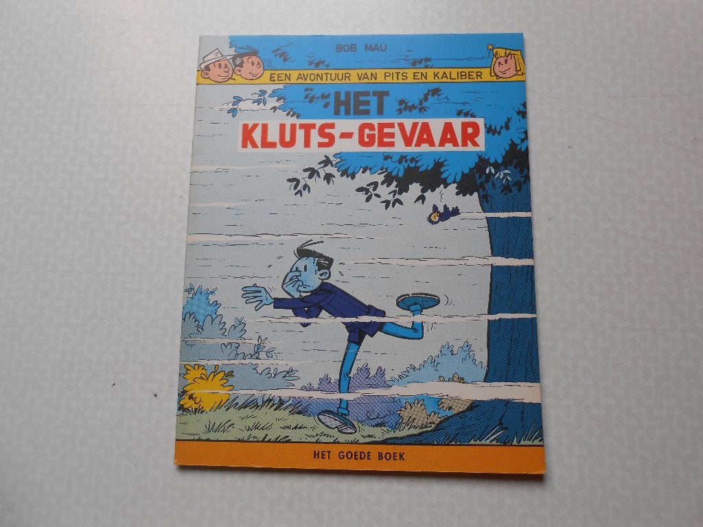 Pits en kaliber 6 het kluts-gevaar 1ste dr 1962. Het goede b, Boeken, Stripverhalen, Bob Mau, Eén stripboek, Nieuw, Ophalen of Verzenden