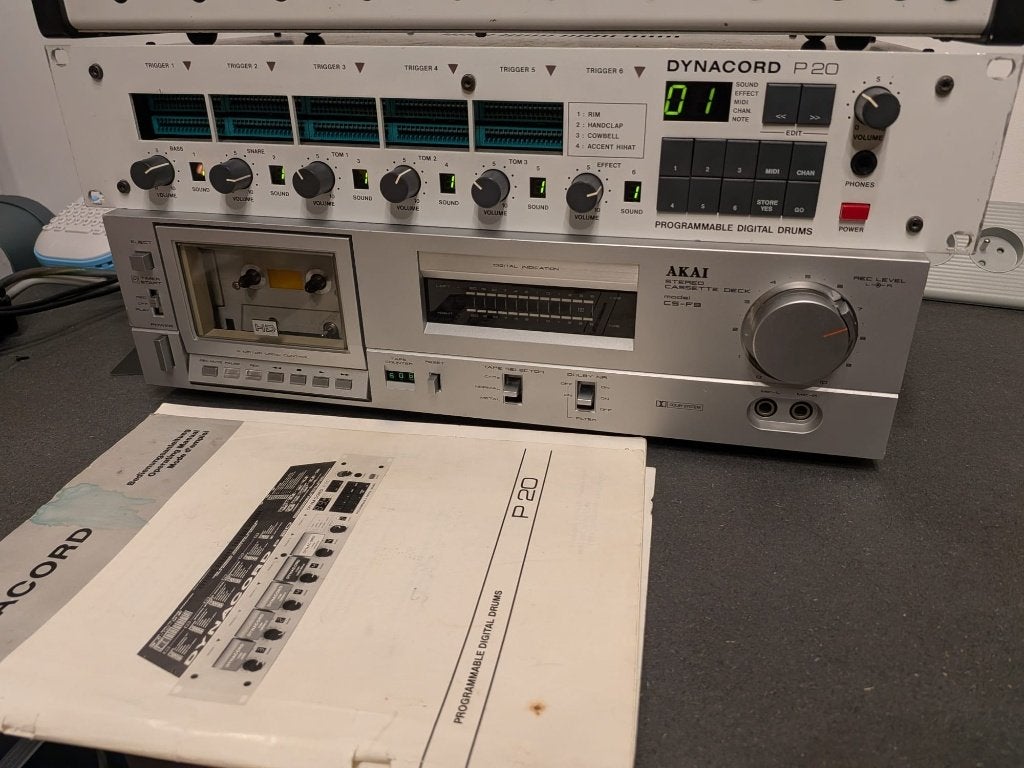 Dynacord P20 drum machine (1984), Musique & Instruments, Enlèvement ou Envoi, Utilisé, Autres marques