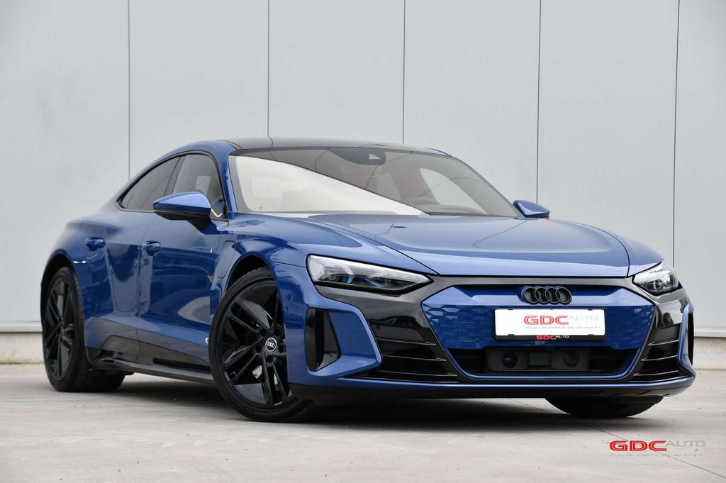 Audi e-tron GT E-Tron GT quattro I Audi Exclusive (bj 2024), Auto's, 4 deurs, Gebruikt, Blauw, Adaptive Cruise Control