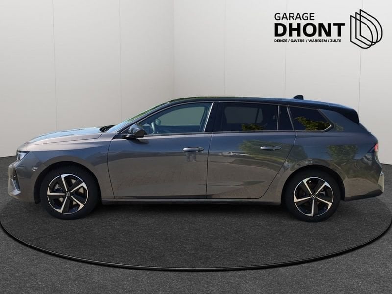 Opel Astra Sports Tourer GS - 1.2 MHEV - Automaat - 136PK, Autos, Opel, Argent ou Gris, Achat, Euro 6, Entreprise
