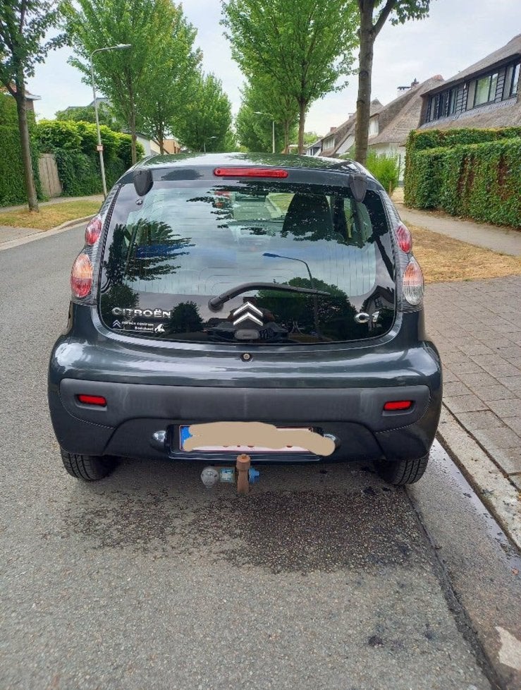 Citroën C1 1.0 Benzine – 2008 – Slechts 77.000 km, Autos, Argent ou Gris, Achat, 50 kW, C1