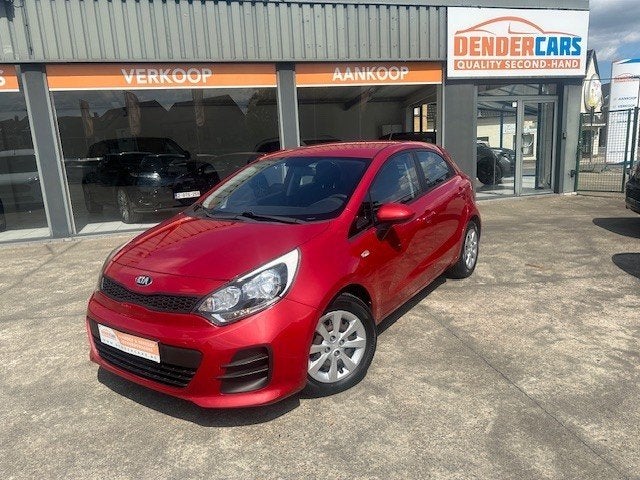 Kia Rio, 1.2i benzine, 2015, 92.309km's + Garantie, Achat, Euro 6, Entreprise, 62 kW
